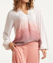 Load image into Gallery viewer, Sophia Pink &amp; White Top (25020)
