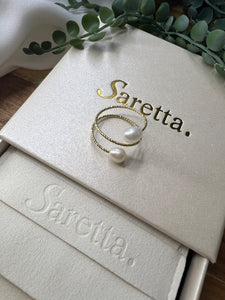 Sophia Gold Spring Ring