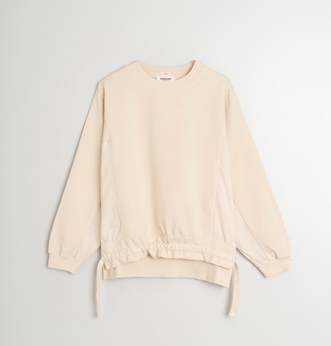 Nancy plush Sweat Ivory