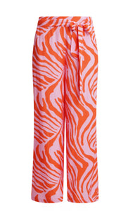 Sophia Pink & Orange Trouser (25087)