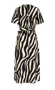 Sophia Black & White Dress (25077)