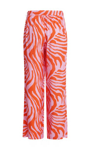 Sophia Pink & Orange Trouser (25087)