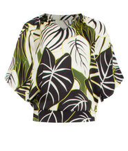 Load image into Gallery viewer, Sophia Green Multicolour Top (25071)
