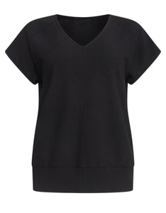 Sophia Black Top (25120)