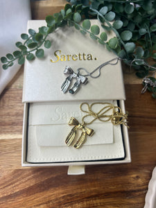 Sophia Bow Necklace