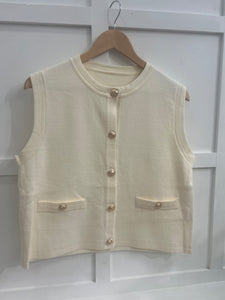 Elise Knit Waistcoat