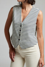 Load image into Gallery viewer, Elise Stripe Waistcoat
