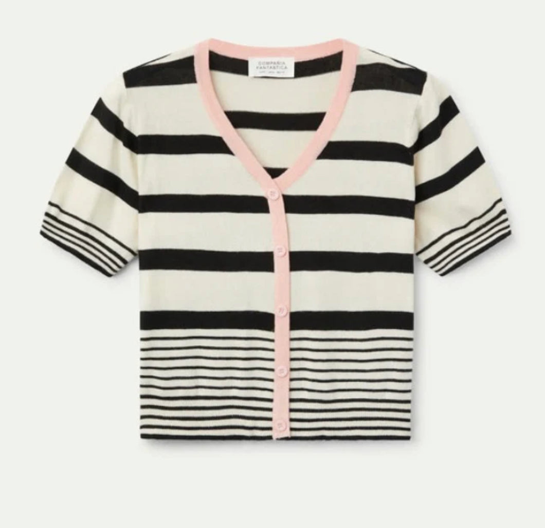 Clara Stripe Cardi