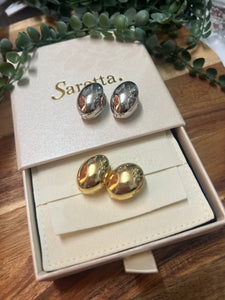 Sophia Coffee Bean Earring