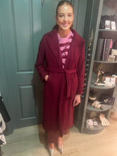 Load image into Gallery viewer, Amelia Burgundy Coat
