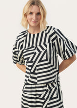 Load image into Gallery viewer, Part Two EstermarinePW Blouse Deconstructed Stripes
