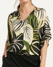 Load image into Gallery viewer, Sophia Green Multicolour Top (25071)
