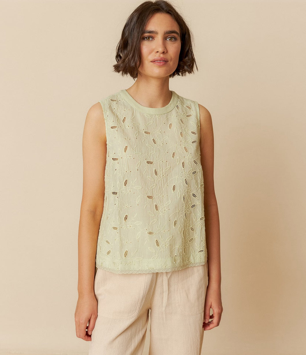 Nancy Aloe Top