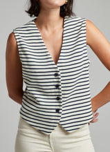 Load image into Gallery viewer, Elise Stripe Waistcoat
