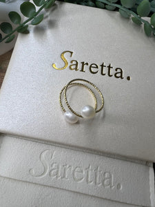 Sophia Gold Spring Ring