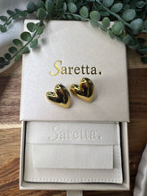 Load image into Gallery viewer, Sophia Heart Earrings
