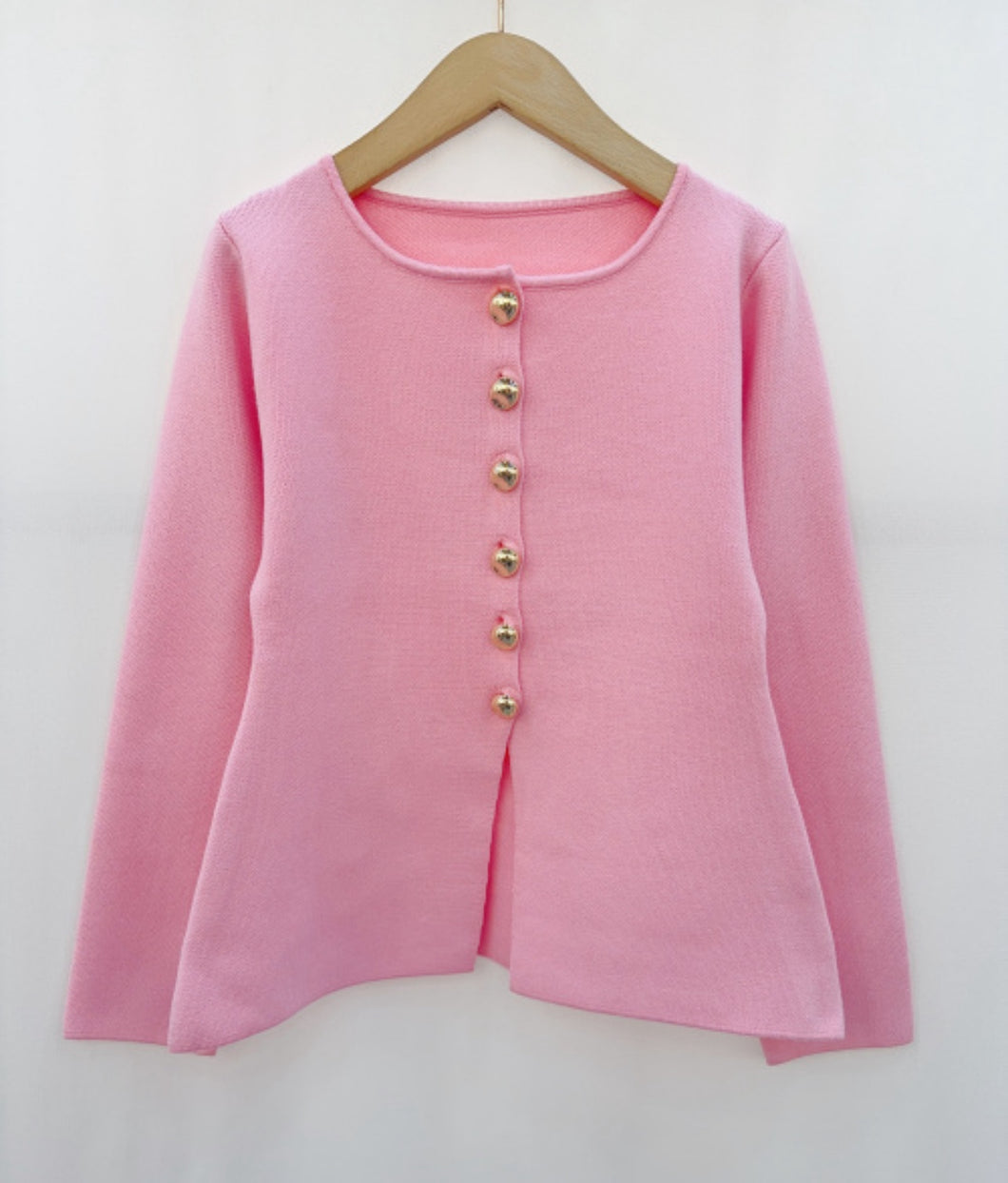 Chloe Baby Pink Cardigan