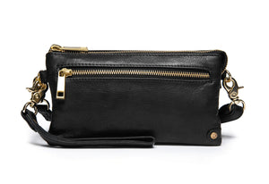 Depeche small leather bag 11998 (Black)