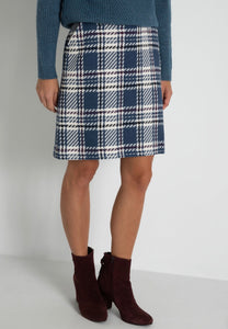 More and More Maxi Check Skirt