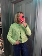 Load image into Gallery viewer, Sara Pearl Jacket Green
