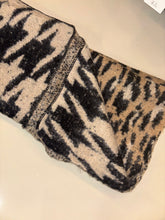 Load image into Gallery viewer, Lara Leopard and Houndstooth Print Scarf
