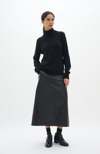 InWear Uriya Leather Skirt