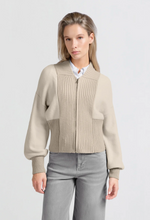 Load image into Gallery viewer, Yasmine Knitted Bomber Jacket
