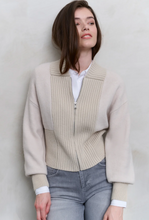 Load image into Gallery viewer, Yasmine Knitted Bomber Jacket
