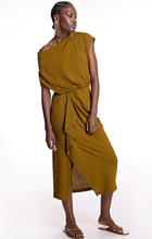 Load image into Gallery viewer, Allegra Khaki Knit Dress
